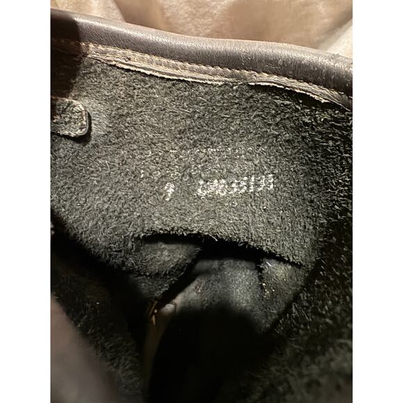 Rare VTG Harley-Davidson Size 9 Women’s Soft Black Leather Pull On Boots - Picture 12 of 14